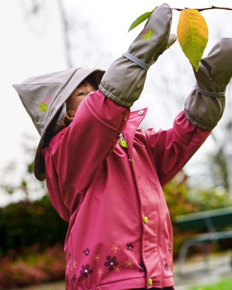 Regnvotter Barn M/ Fleecefôr