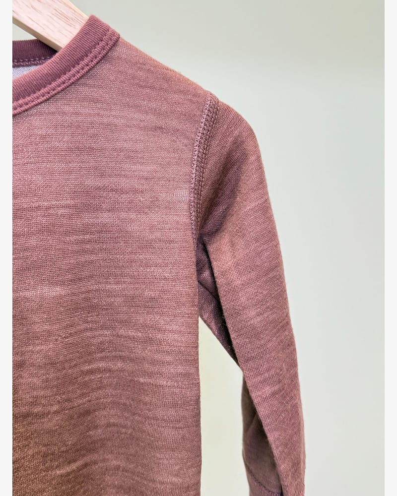 Heldress Ull / Bambus - 2 in1 Fot og Glidelås - Bambull