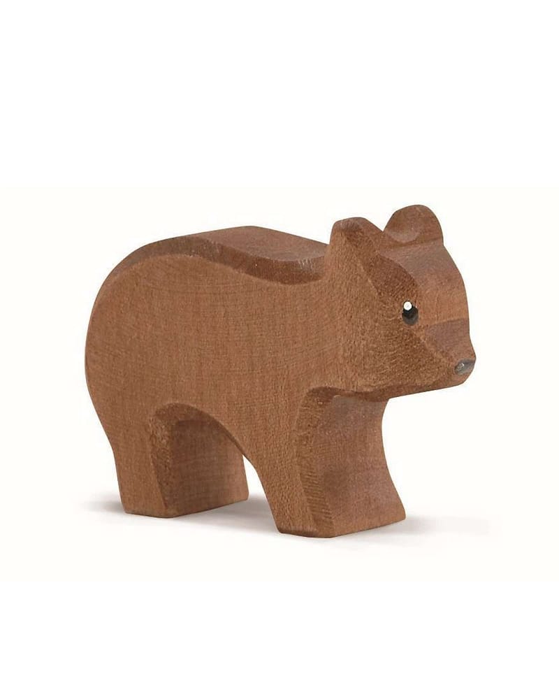 Bjørn Lekedyr - Håndlaget Trefigur | Dyrefigurer Skog