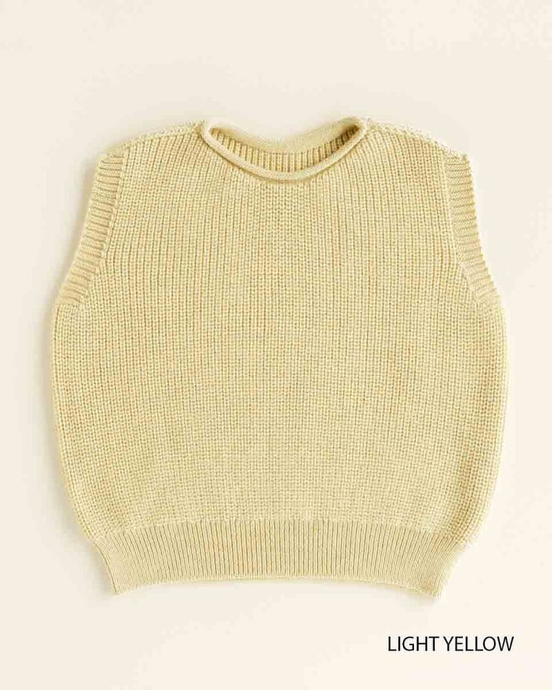 Ullvest Barn - 100% Merino, Ubehandlet Ull | Vest Harvey