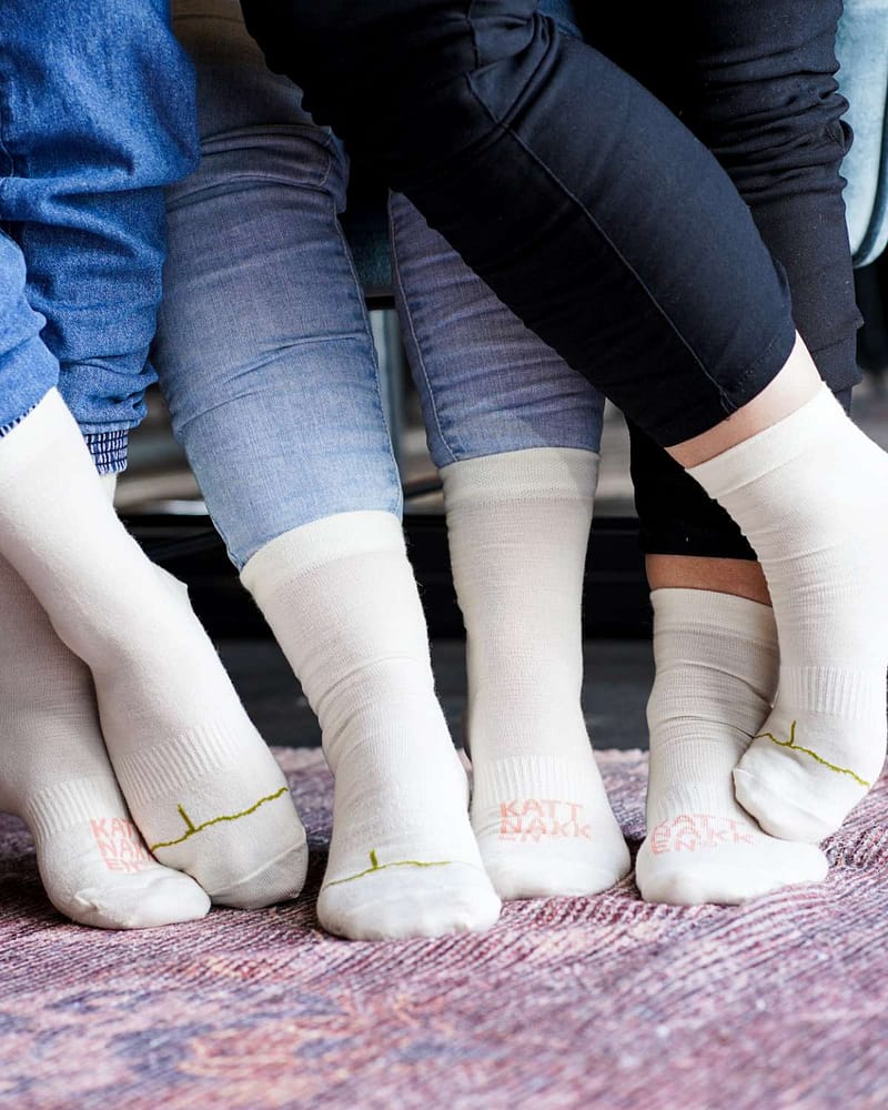 Tynne Ullsokker Voksen, 3pk