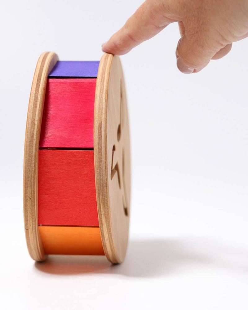 Babyleke - Rullende Rangle med Klang | Sound and Color Wheel