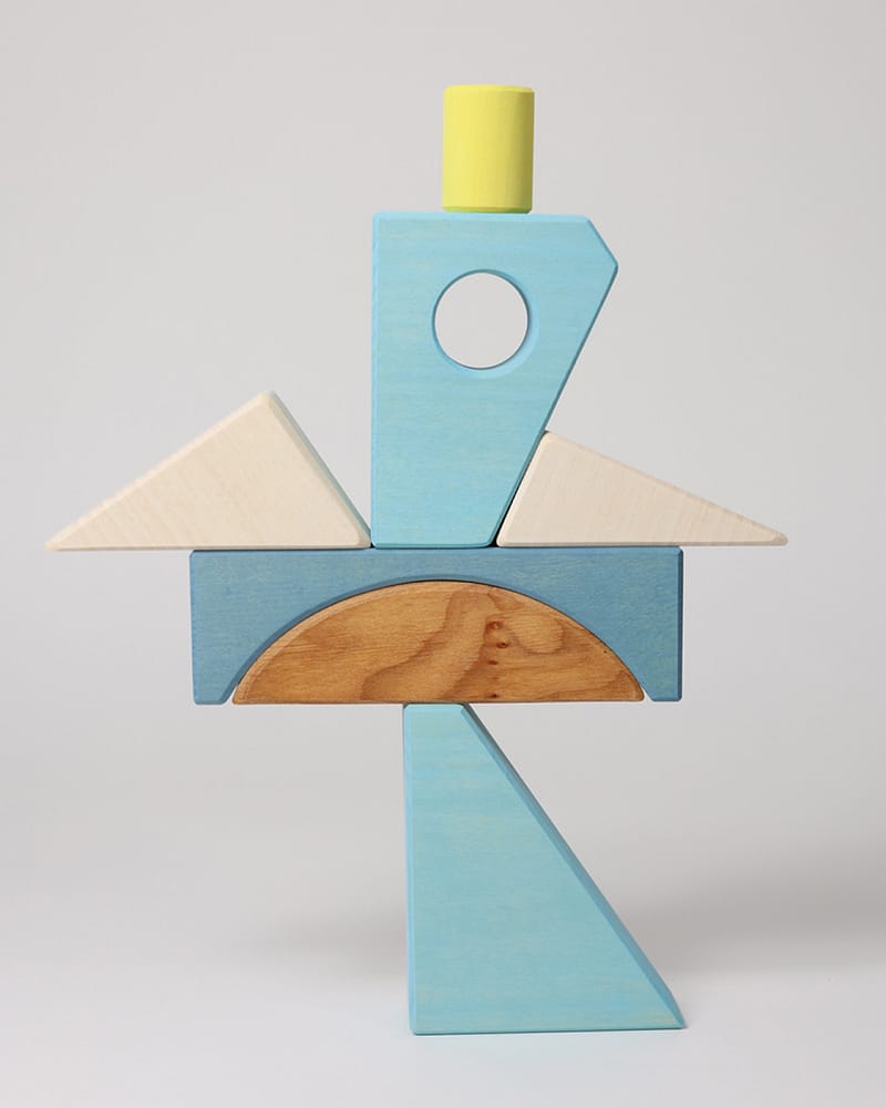 Byggesett og Puslespill - 8 klosser | Building Set