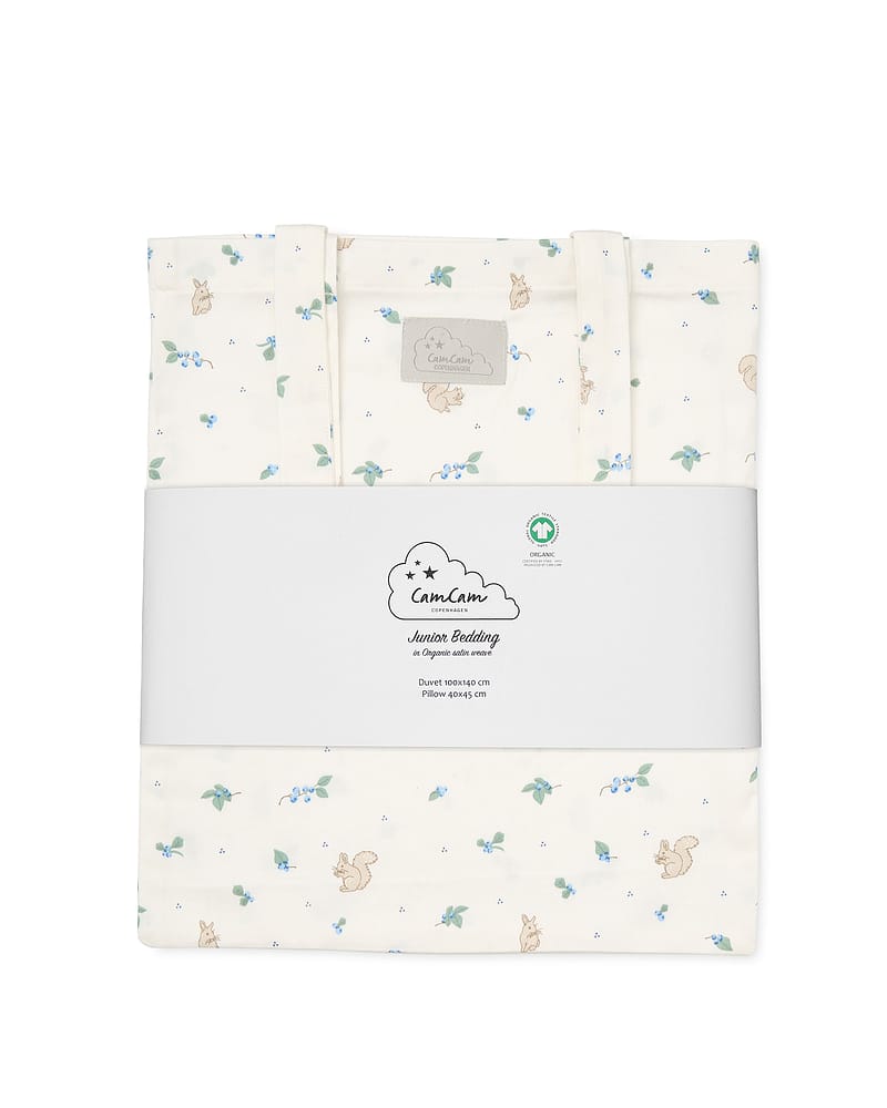 Sengetøy Barn 100x140 - Sateng, Øko Bomull | Bedding Junior