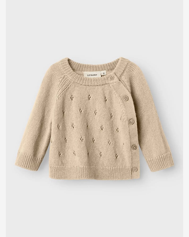 Genser i Ull Baby - Strikket
