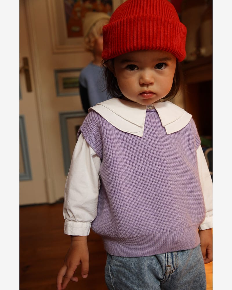 Ullvest Barn - 100% Merino, Ubehandlet Ull | Vest Harvey