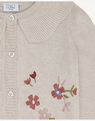Cardigan - Øko Bomull | 12376 HCCamilia flower emb
