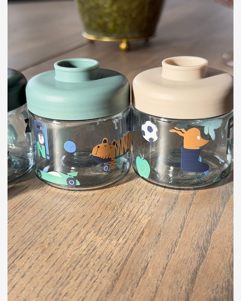 Matoppbevaring Babymat, 4pk – Tritan | Dominique