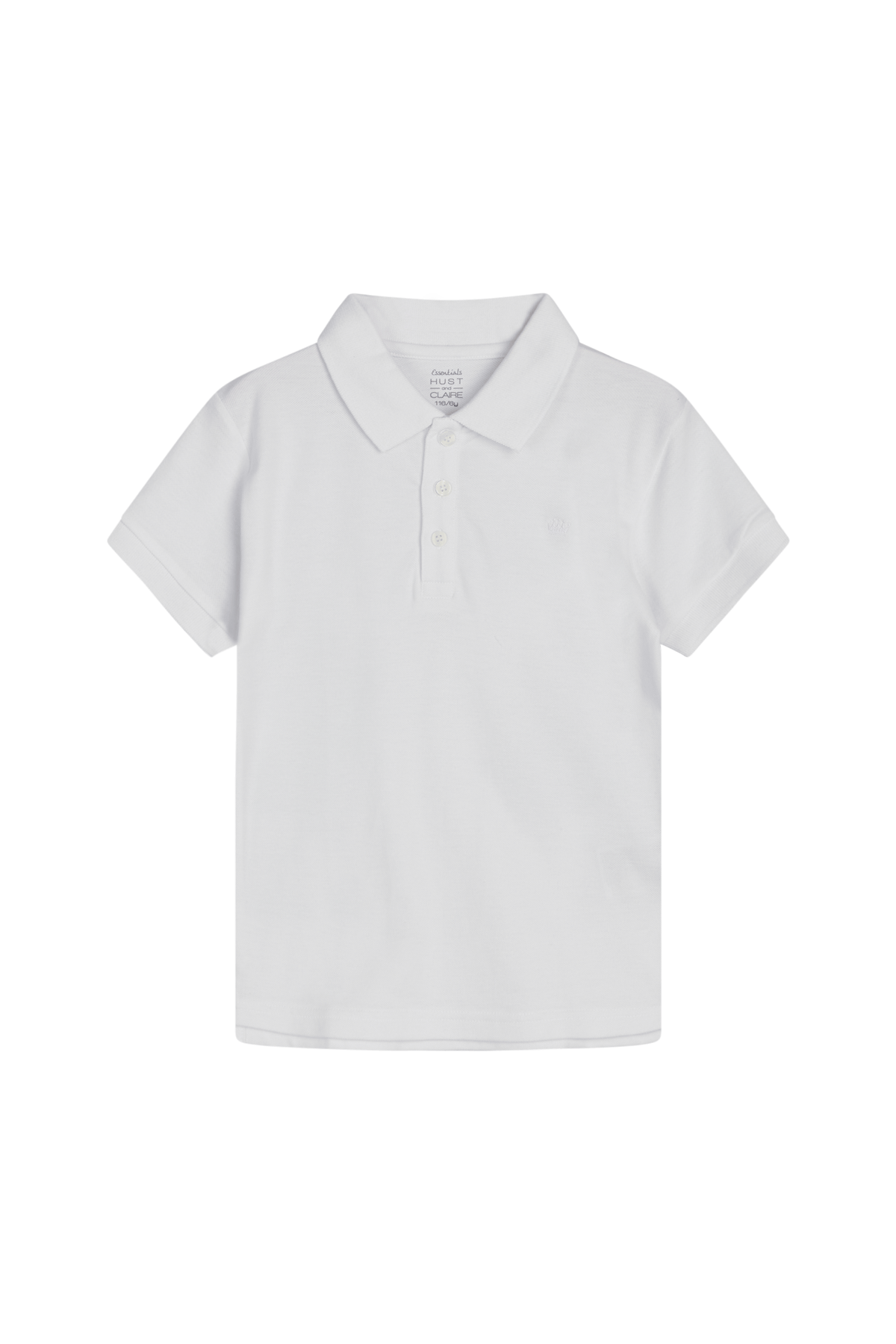 Poloskjorte Barn – 100% Bomull | HCAsker, Hvit