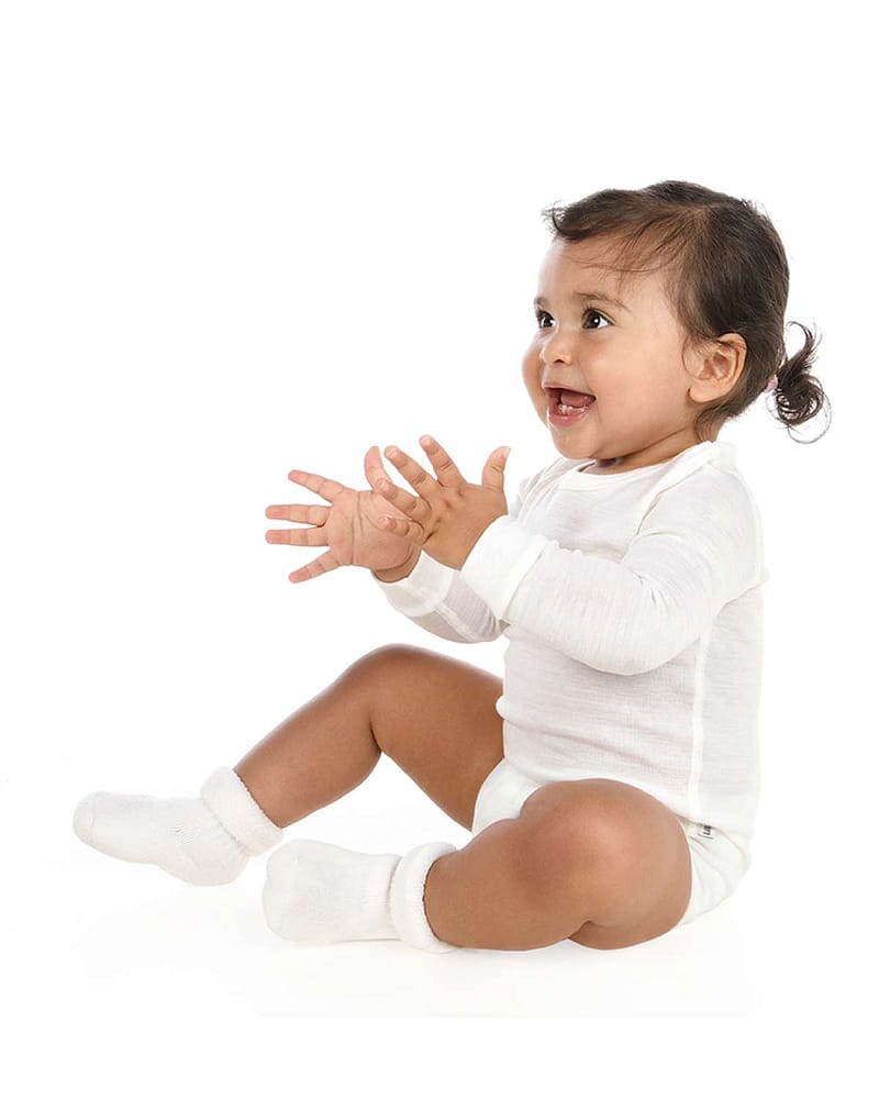 Ullsokker Baby - Varm og tykk ull-frotté