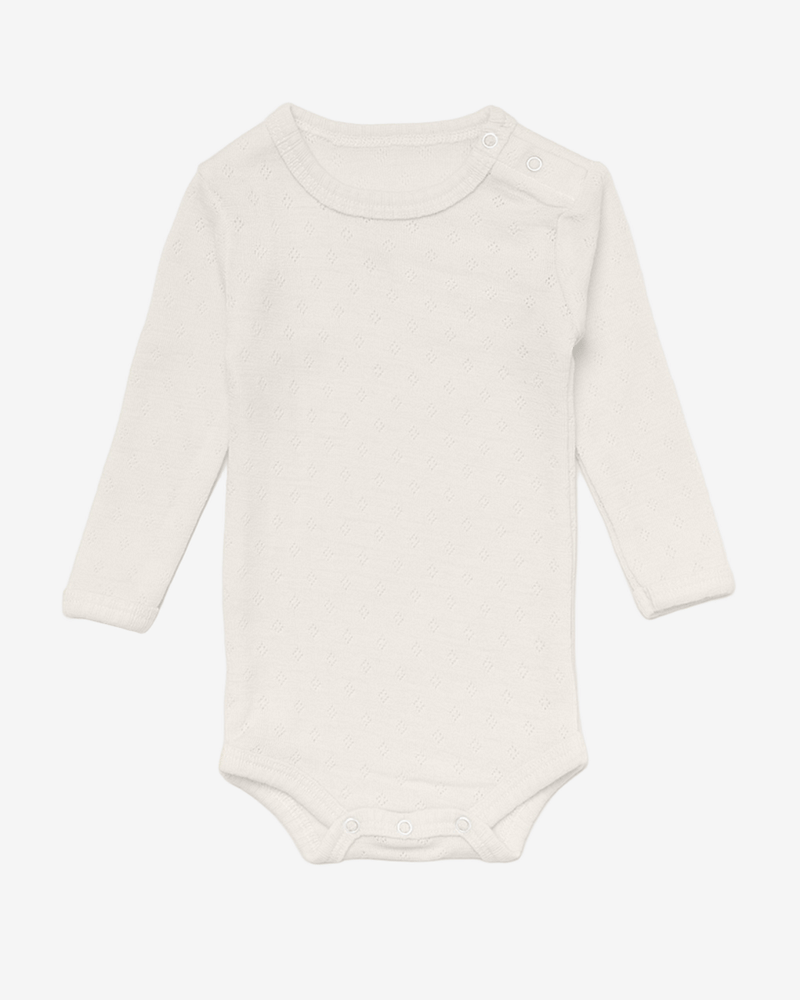 Ullbody Pointelle - Tynn ullkvalitet - 100% Merino