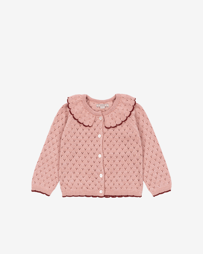 Ullcardigan m/ Glitter - Øko Bomull | Holiday Cardigan