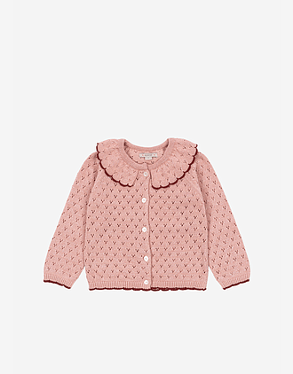 Ullcardigan m/ Glitter - Øko Bomull | Holiday Cardigan