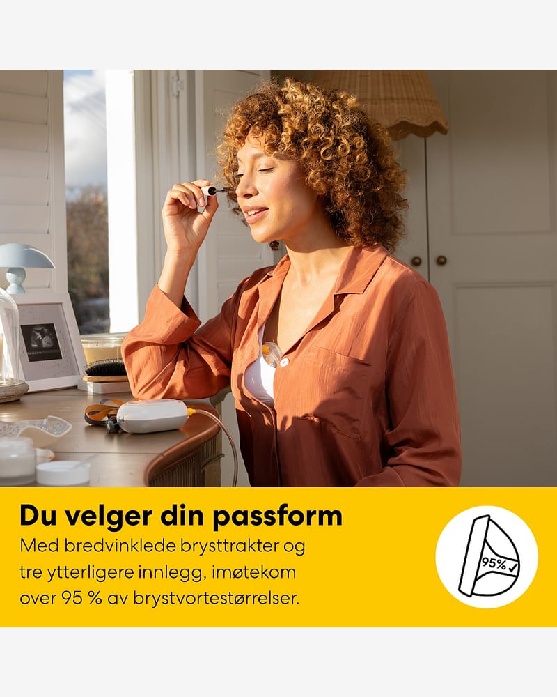 Brystpumpe Freestyle™ Mini Handsfree | Dobbel Elektrisk i-Bh-Pumpe