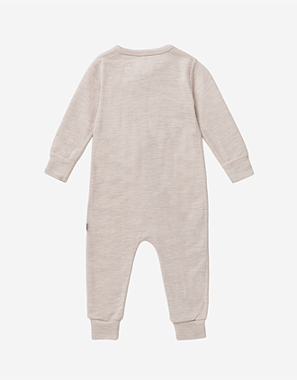 Ullpysj Heldress M/ glidelås - Tynn ullkvalitet - 100% Merino