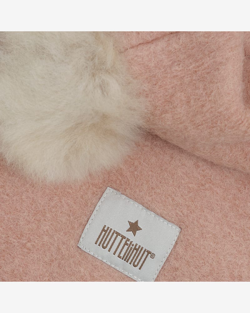 Balaclava 2-Lags - Varm, Tovet Ull med Alpakkadusker | Alpaca Pompoms