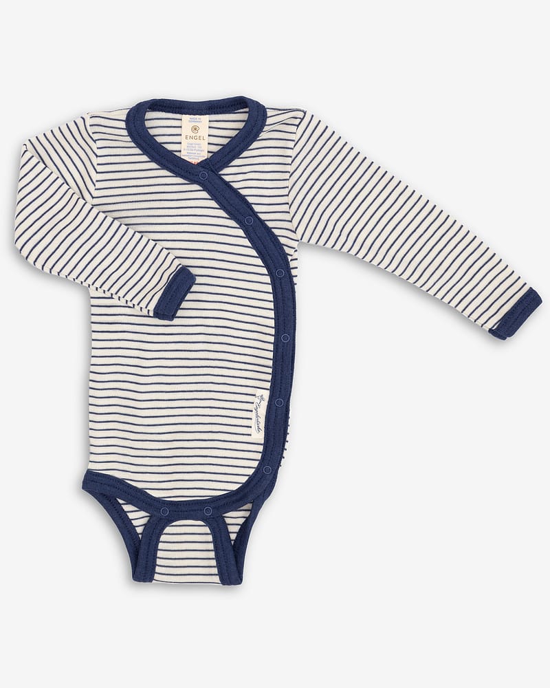 Omslagsbody - 70% Merino, 30% Silke - Ubehandlet Ull