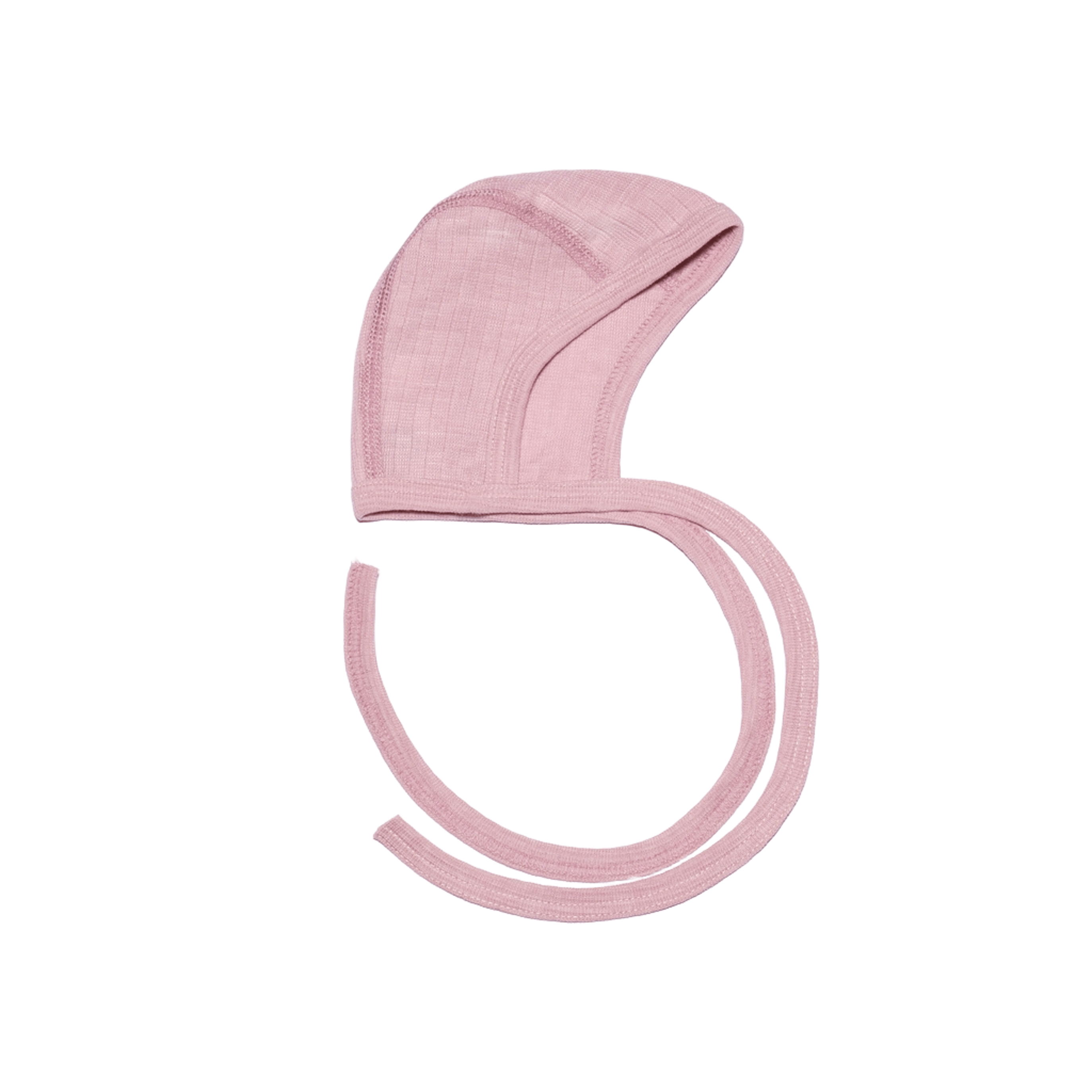 Babylue Rib – 45% Bomull, 35% Merino, 20% Silke – Ubehandlet Ull, Rosa Melert