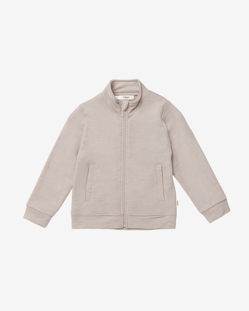 Ulljakke Barn - Varm Ullfleece, 100% Merinoull | Jakke Active