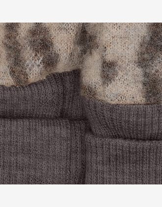 Ullvotter Ullfleece 2-Lags – Varm, 100% Merino | Mittens Wool Fleece Jacquard