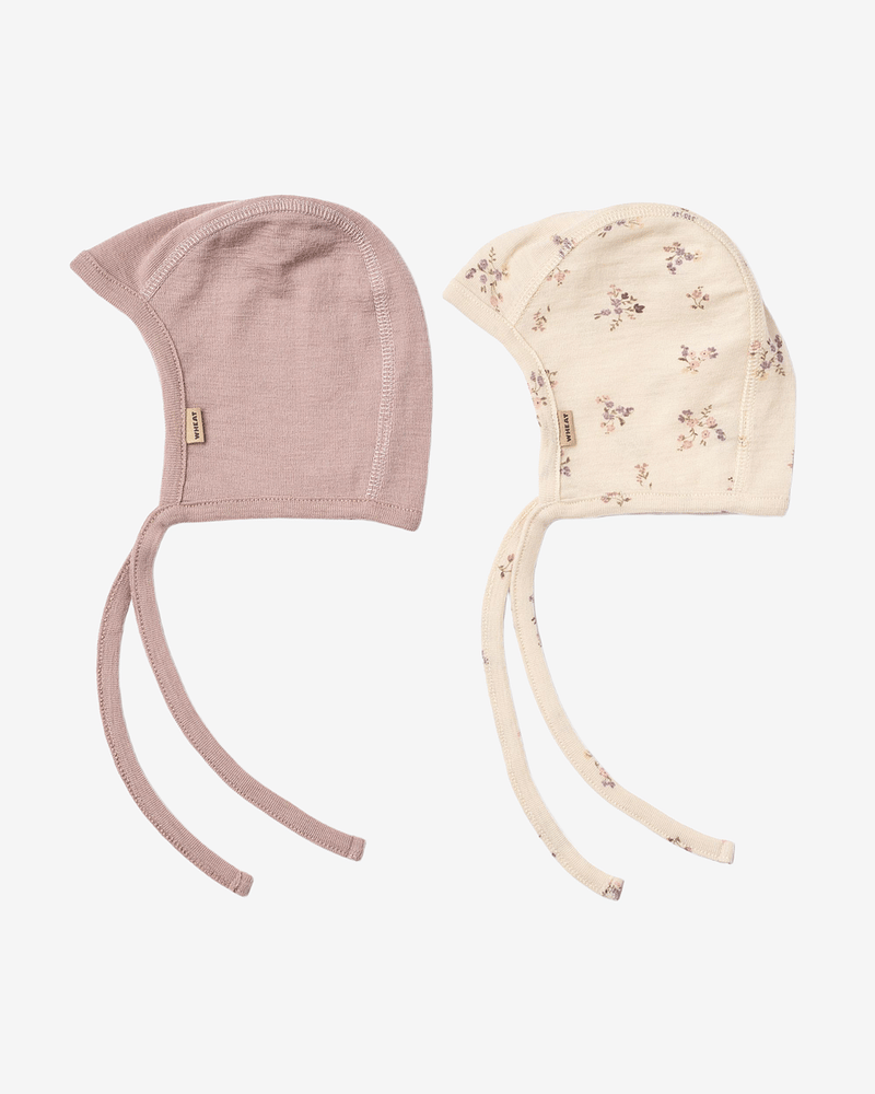 Babylue 2pk - 100% Merinoull, Tynn ullkvalitet | Bonnet Billie
