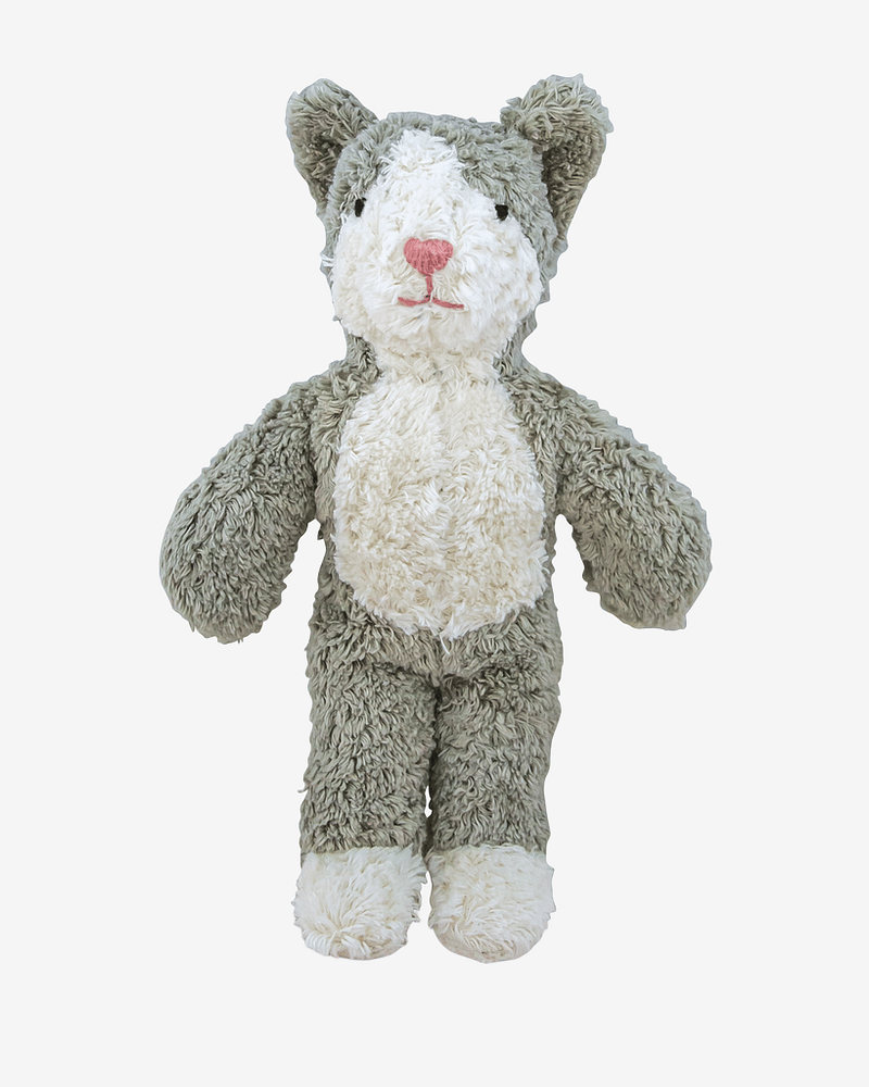Kosebamse Katt, Liten - 100% Naturlig, Økologisk Bomull og Ull | Baby Cat