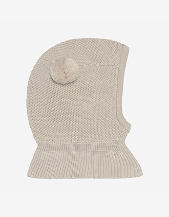 Balaclava Ull 2-Lags m/ Vindstopper | Windstopp Pompoms