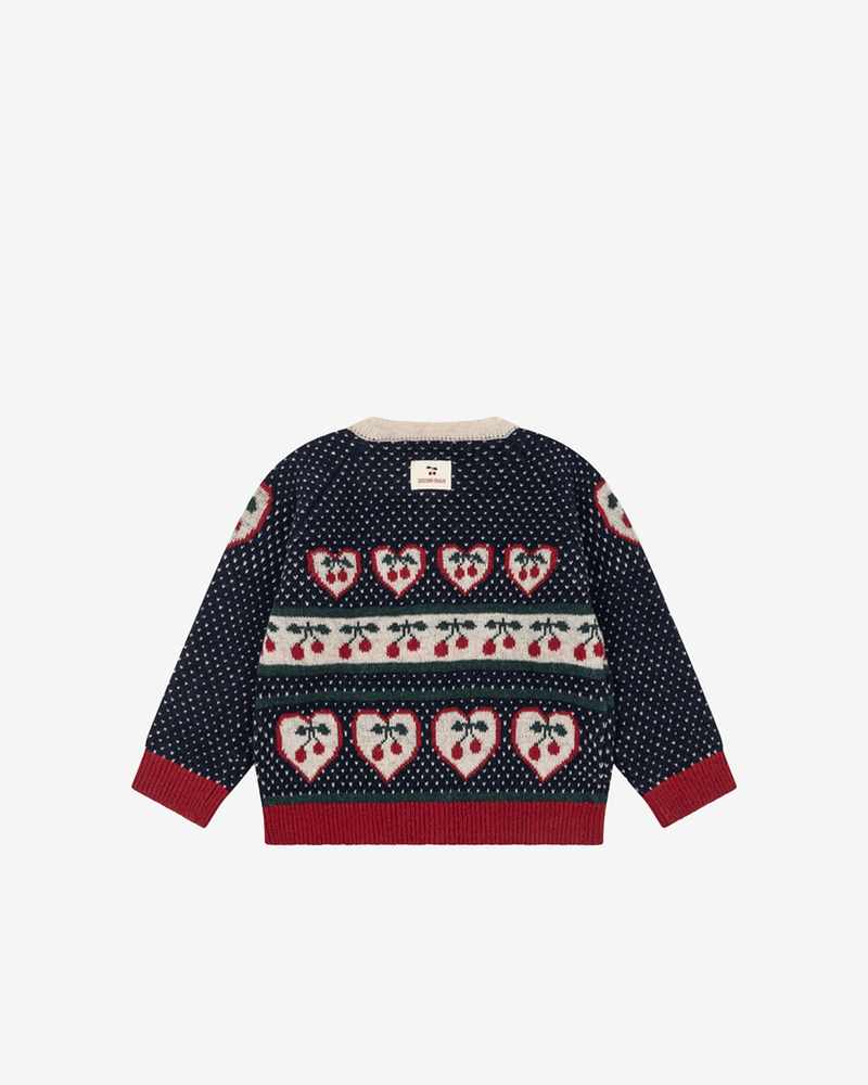 Cardigan Strikket - 100% Ull | Belou Cardigan