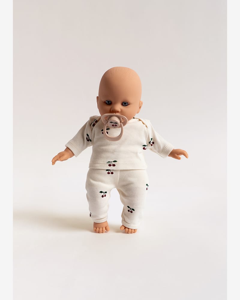 Dukke med Smokk - Babydukke myk kropp | Elli the Doll
