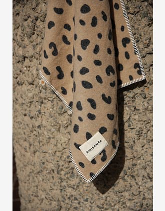 Babyteppe Ull, Tykt - 100% Merino, Ubehandlet | Leopard Biniblanket