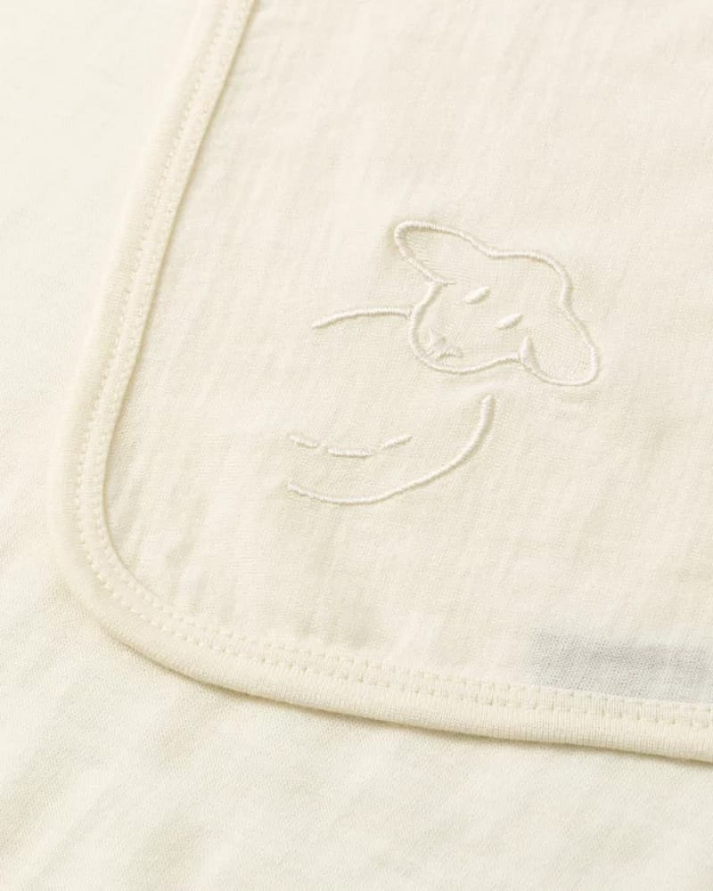 Swaddle Teppet Ull - 100% Merino, 80x80 cm | Luna