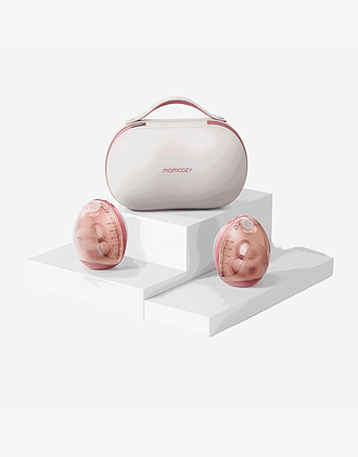 Momcozy Air 1 ultratynn handsfree brystpumpe - Dobbel, elektrisk