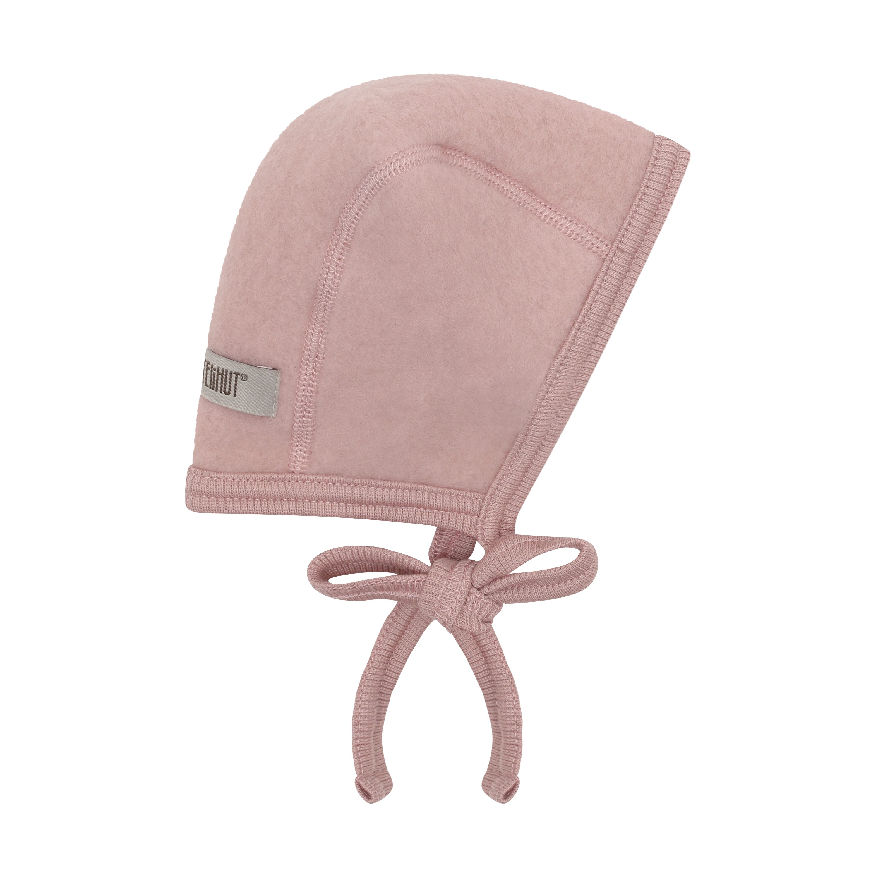 Babylue i Ullfleece – Varm, 100% Merino | Bonnet Wool Fleece, Rosa - Mahogany Rose