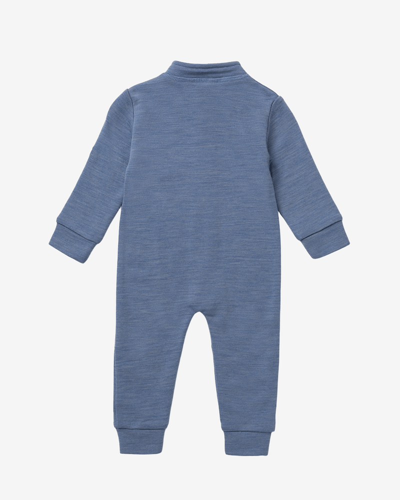 Ulldress i glatt ullfleece - Forsterkning på knærne | Sparkedress Active