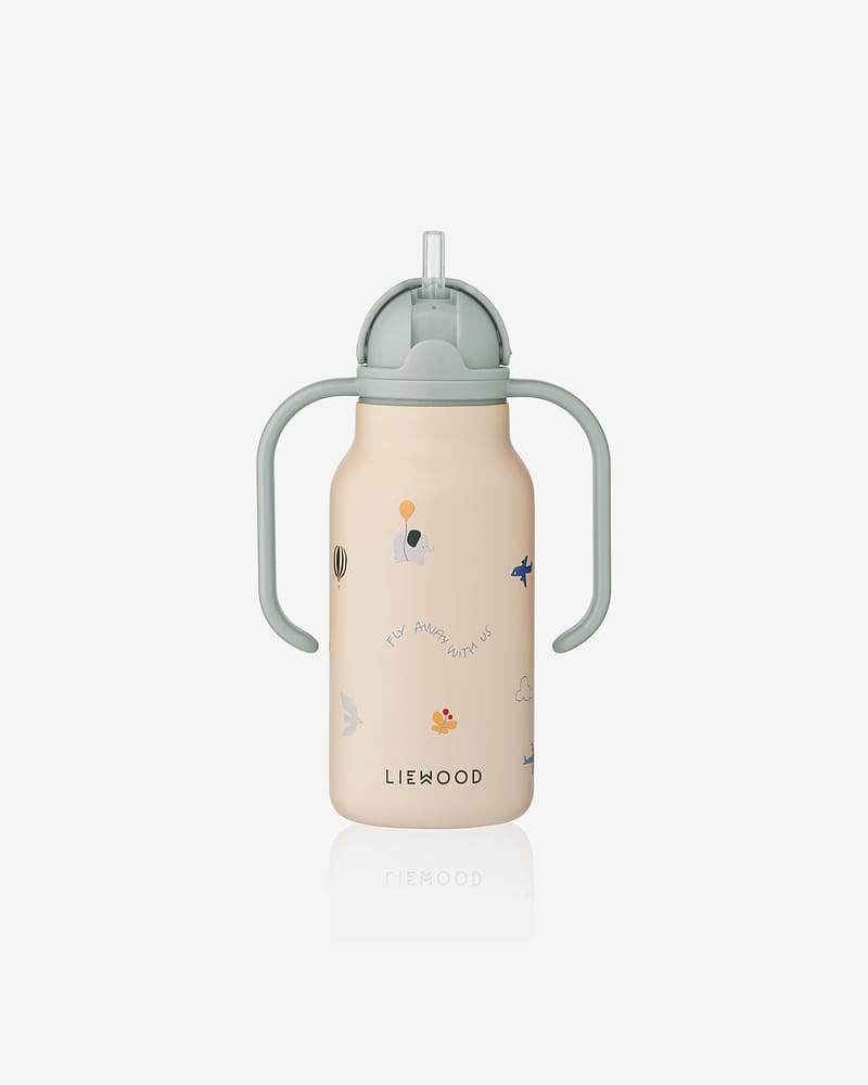 Termoflaske Baby - Drikkeflaske m/ Håndtak - 250ml | Kimmie