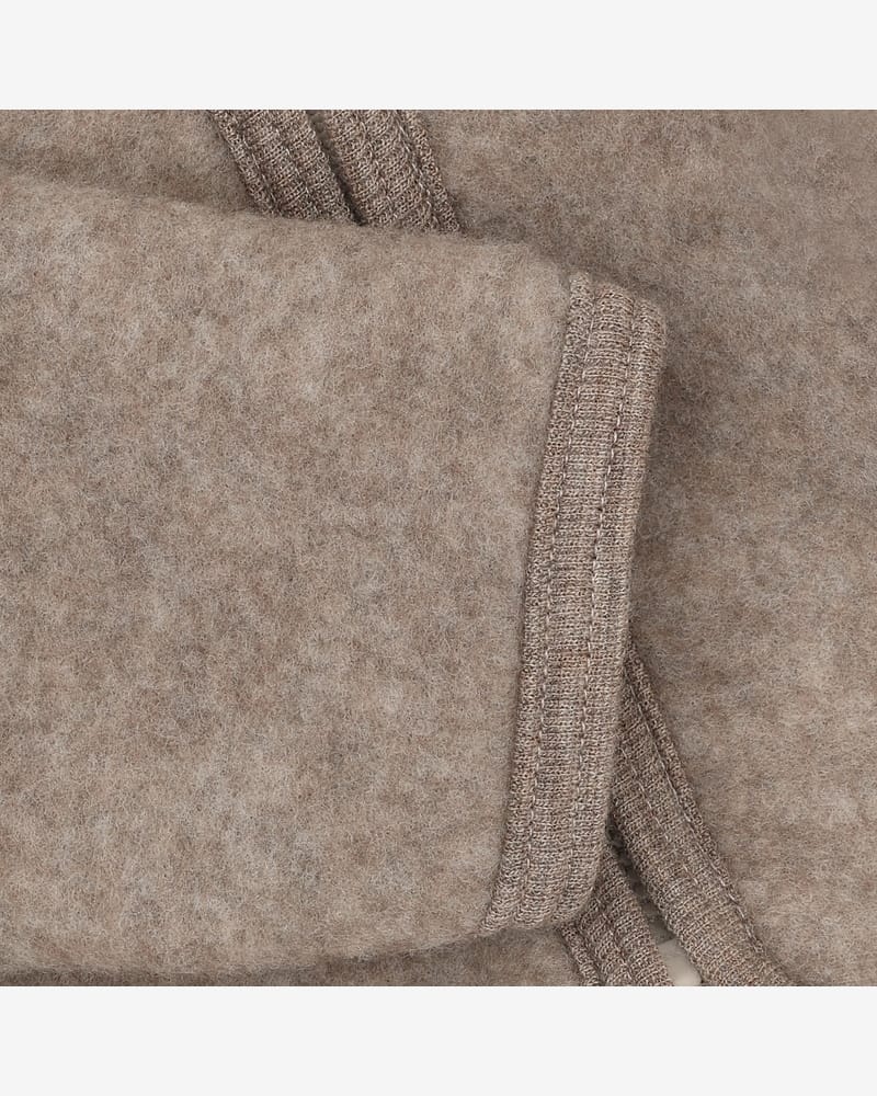 Ulljakke i ullfleece - Varm, 100% Merino | Jacket Ears Wool Fleece