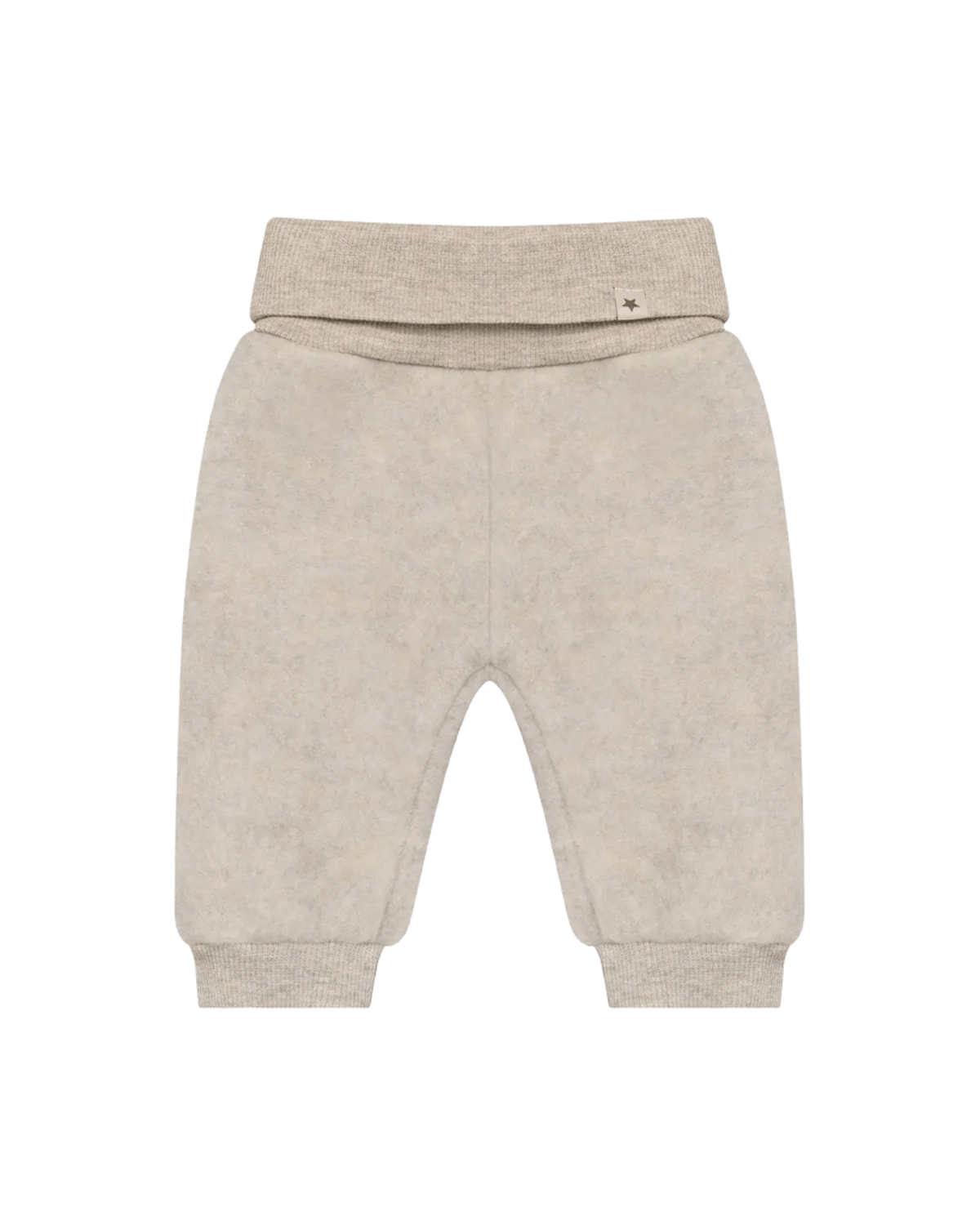 Ullbukse i Ullfleece – Varm, 100% Merino | Pants Wool Fleece, Camel Melange