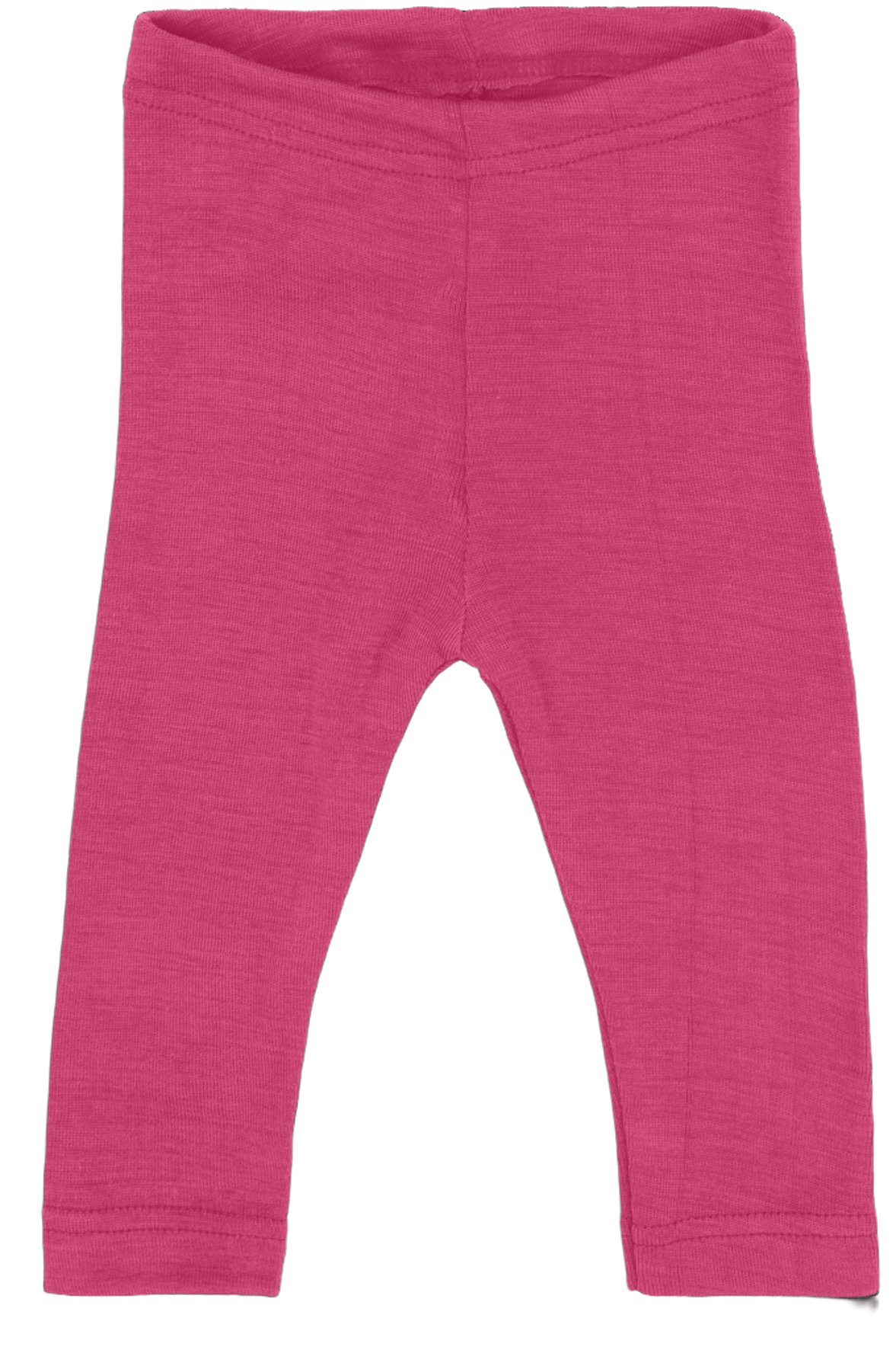 Ullongs – 100% Ubehandlet Ull | Baby Leggings, Rosa - Raspberry Pink