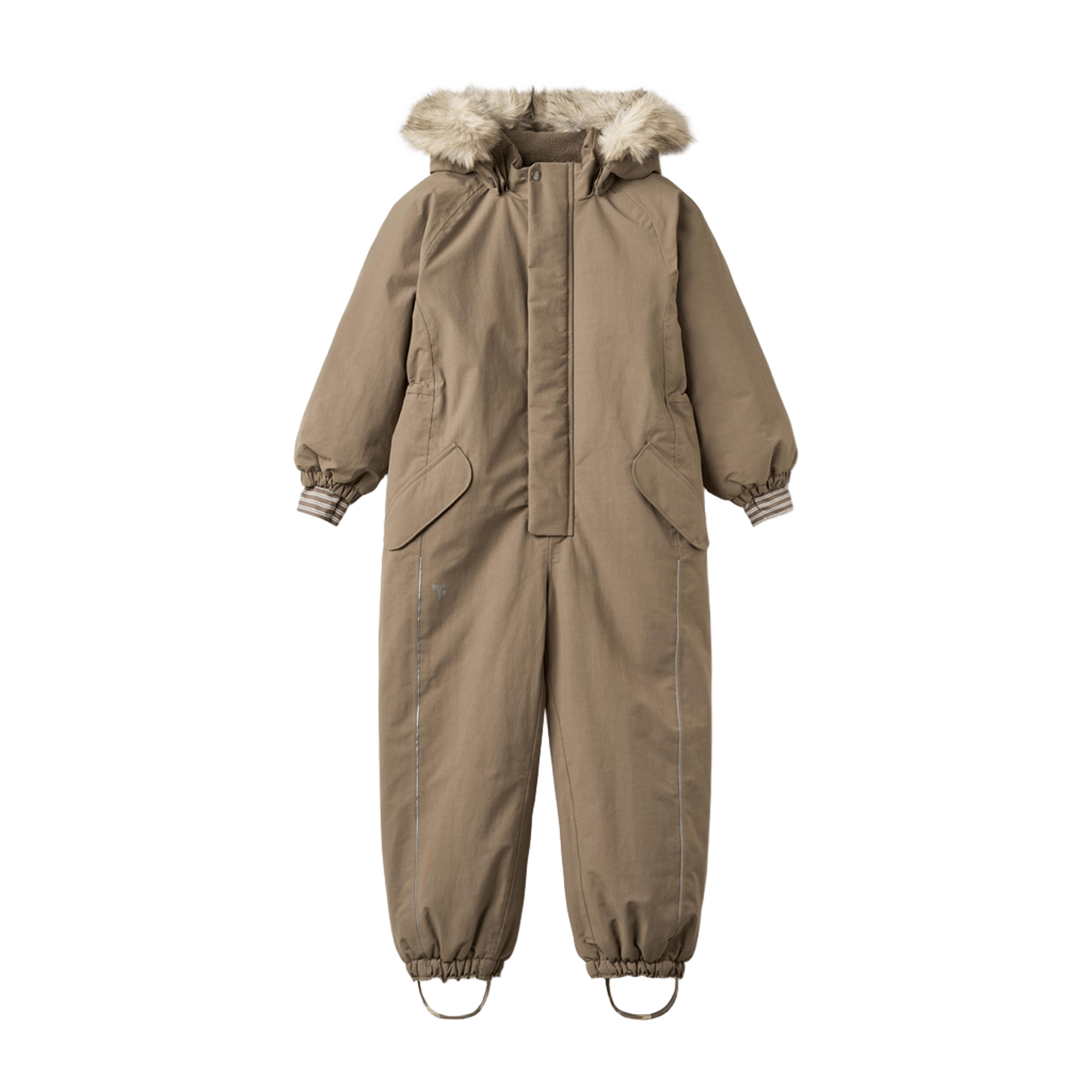 Vinterdress Teknisk – Vanntett 22.000, Fleecefôr | Snowsuit Moe, Brun - Dry Wood