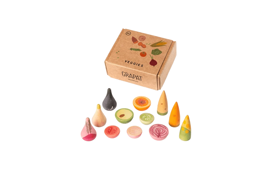 Sett med Lekemat, 12stk | Veggies