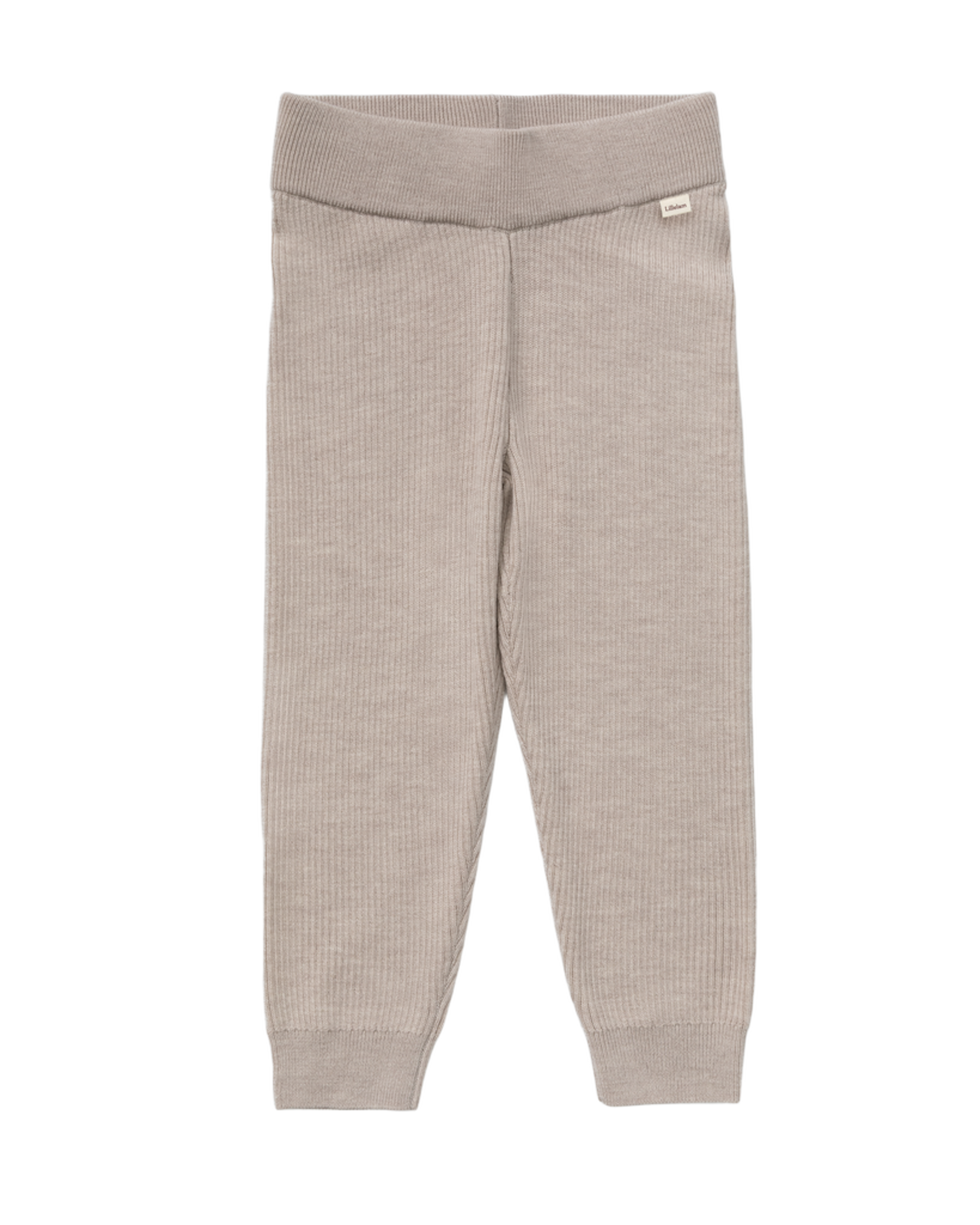 Ullbukse Ribb – 100% Merino | Bukse Rib Light, Lys Beige