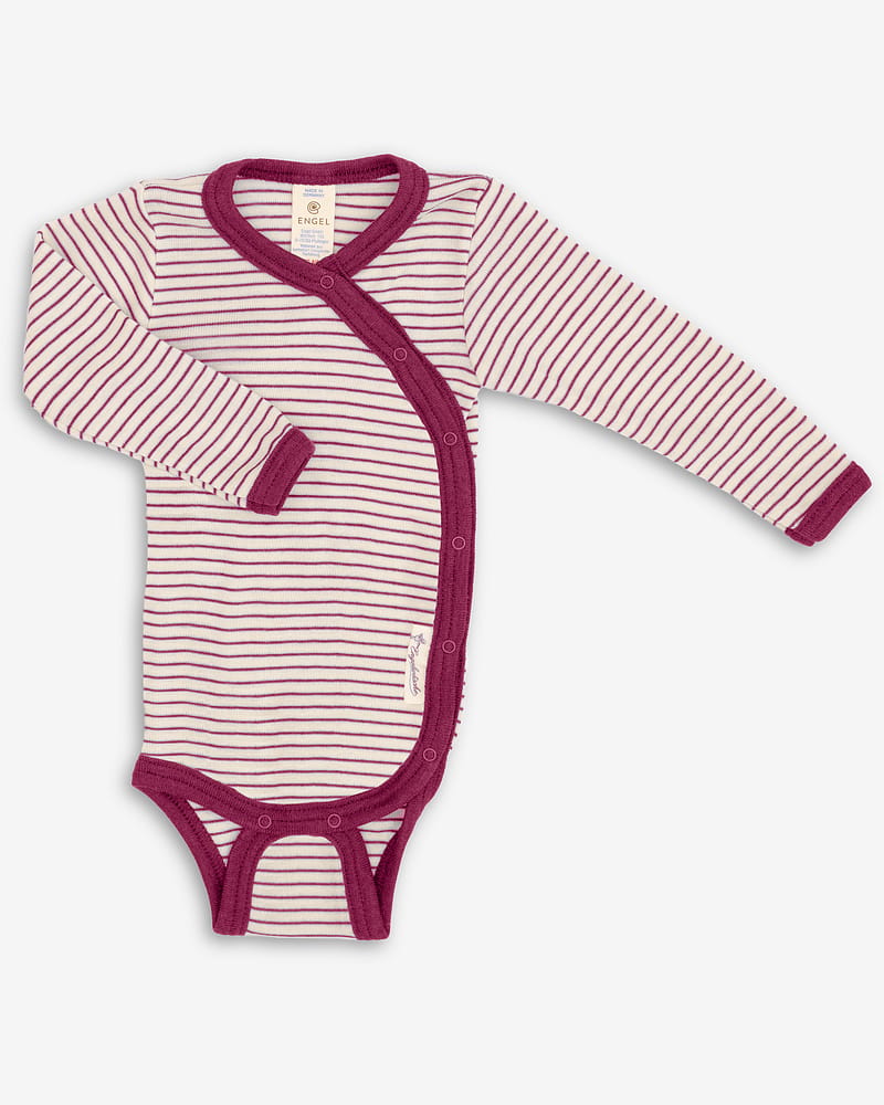 Omslagsbody - 70% Merino, 30% Silke - Ubehandlet Ull