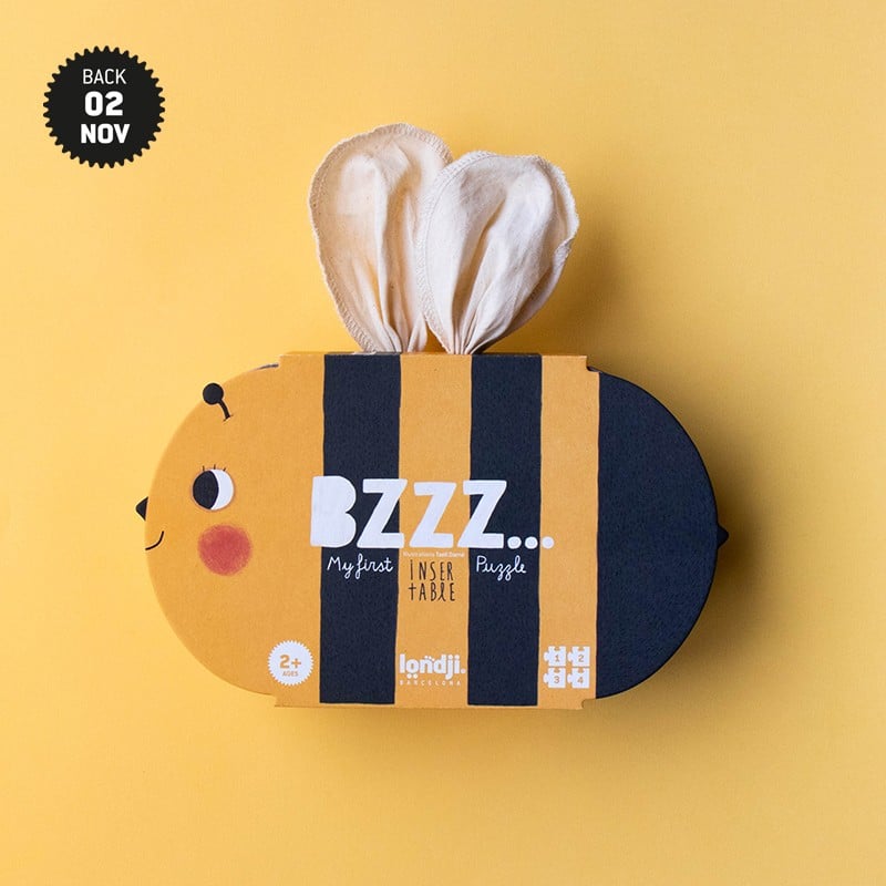 Puslespill med Trefigurer 2i1, Barn 2år+ | Bzzz…