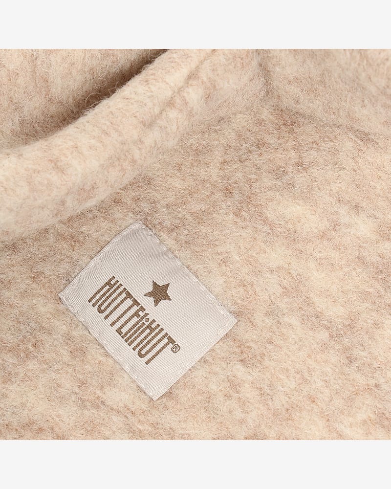 Balaclava Ull 2-lags - Kaninører, Børstet Ullfleece | Ears Wool