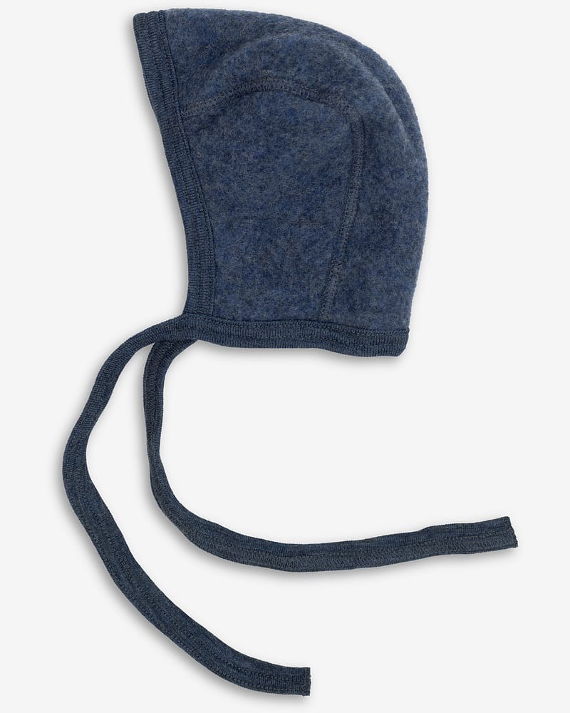 Babylue i Ullfleece - Tykk, 100% Merino, Ubehandlet Ull | Baby Bonnet