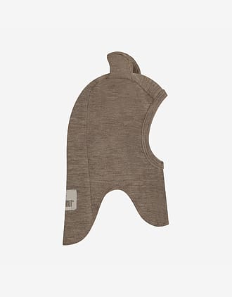 Balaclava Ull med Bamseører - 97% Merino, 3% Elastan, Tynn ullkvalitet | Balaclava Ears Wool Rib