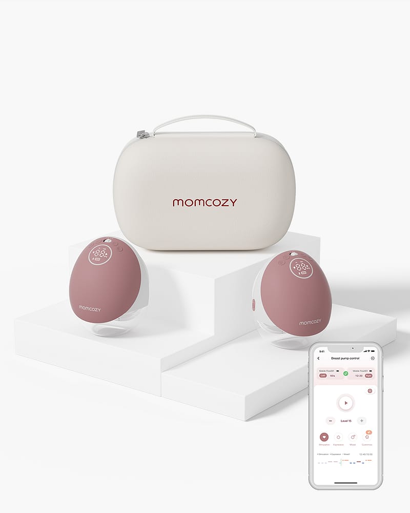 Momcozy M9 handsfree brystpumpe - Dobbel, elektrisk