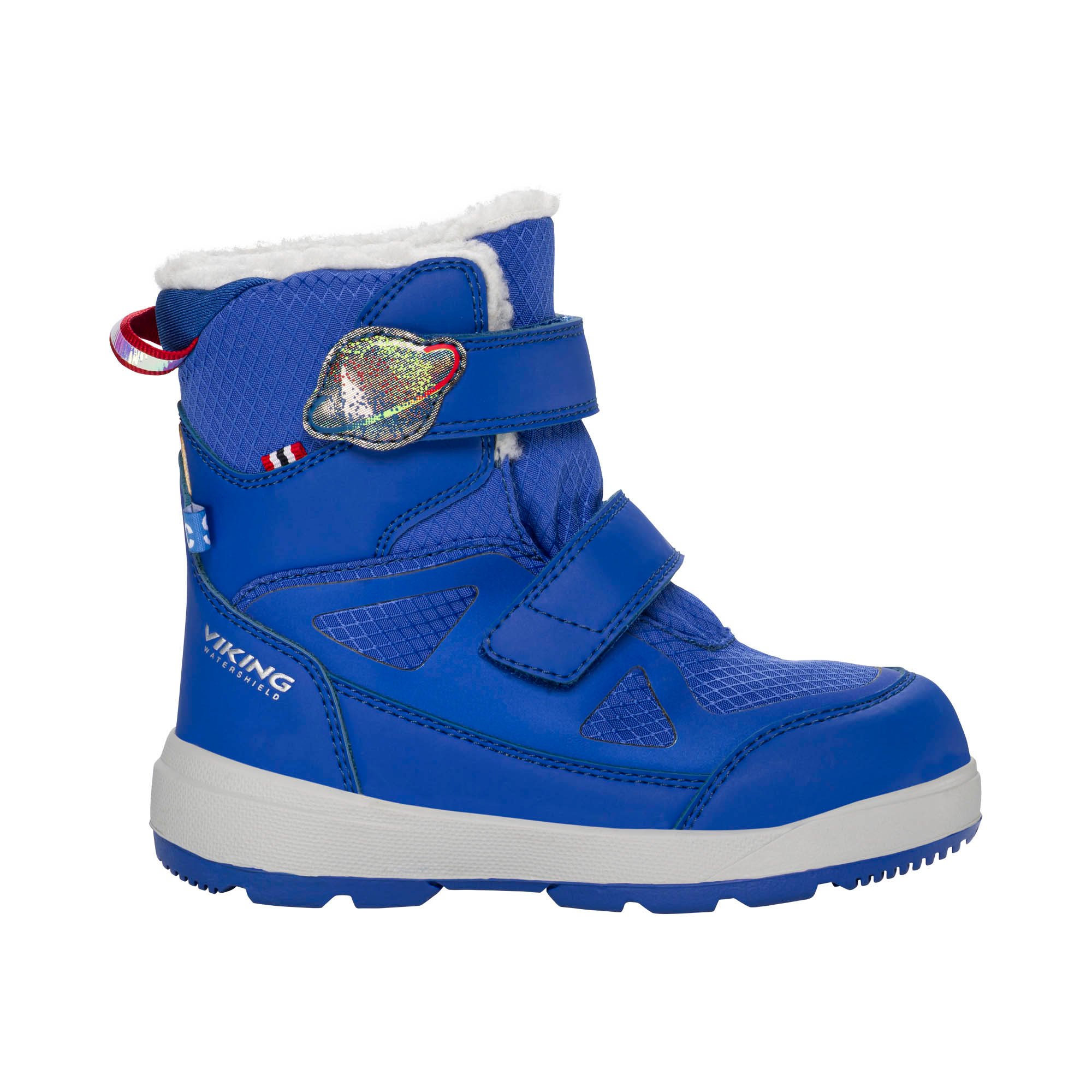 Viking Vintersko Barn – Vanntett | Space Reflex Warm SC WP 2V, Blå - Blue mix