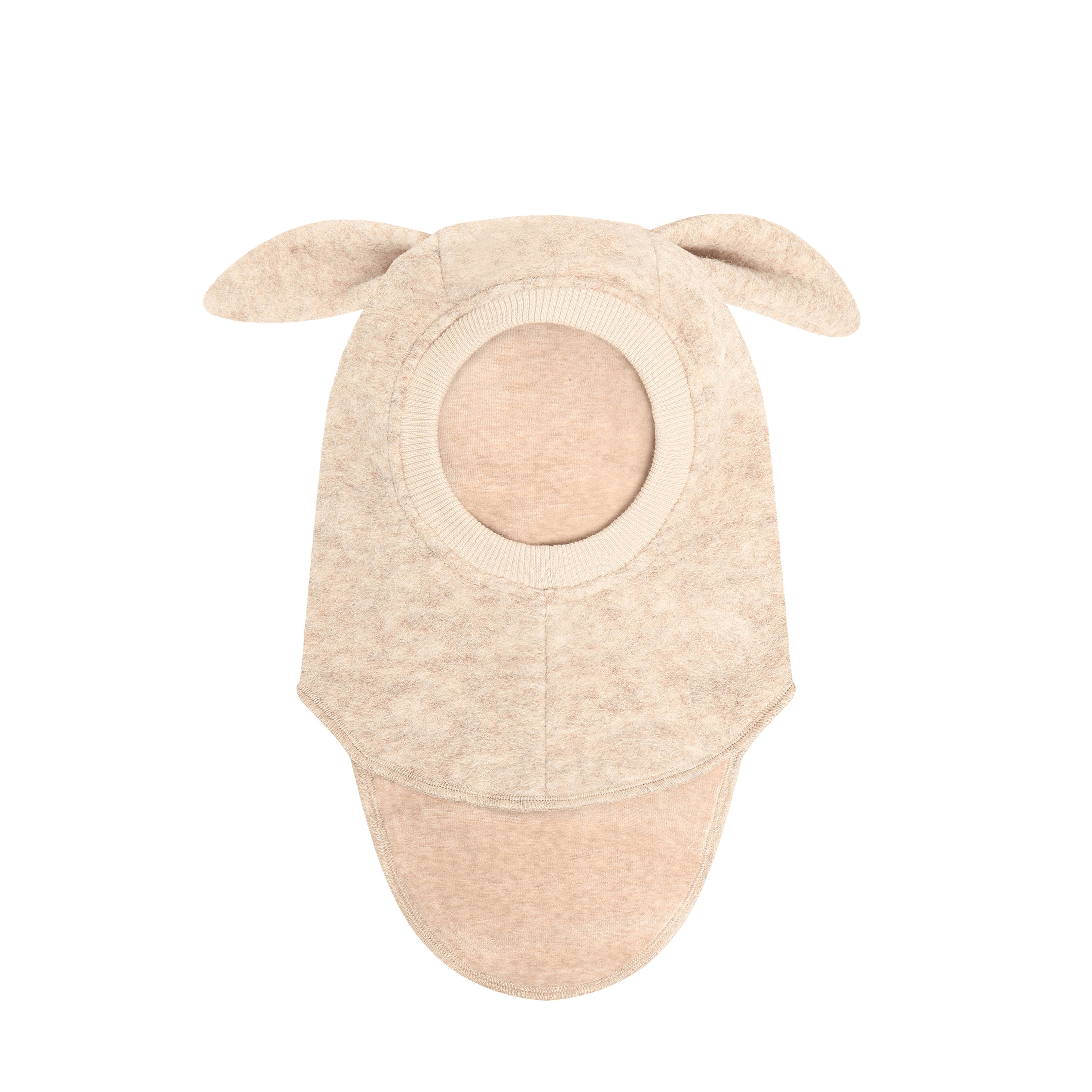 Balaclava Ull 2-lags – Kaninører, Børstet Ullfleece | Ears Wool