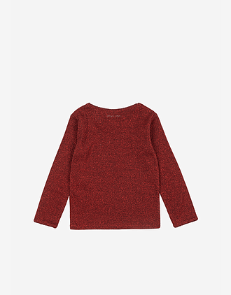 Trøye Barn m/ Glittertrå - Øko Bomull | Roli Blouse